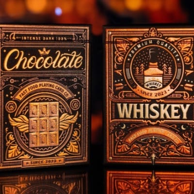 Chocolate & Whiskey Playing Cards Playing Cards