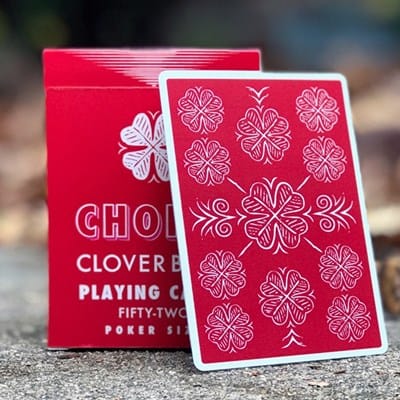 Choice Cloverback Playing Cards (Red) Playing Cards