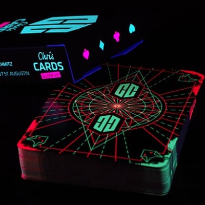 Chris Cards Glow V2 Playing Cards Playing Cards