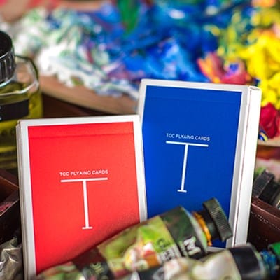 Classic T  Playing Cards (Blue) Playing Cards