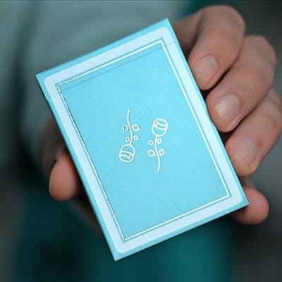 Cold Foil Black Roses Hotel Playing Cards Playing Cards