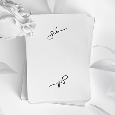 Daniel Schneider White Edition Playing Cards Playing Cards