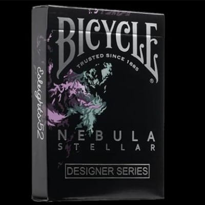 Designer Series: Bicycle Nebula Stellar Playing Cards