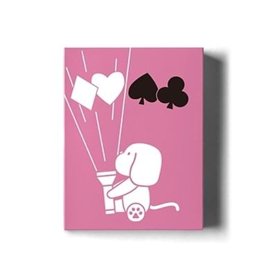 Diary of Kitten and Puppy - Puppy Pink Edition Playing Cards