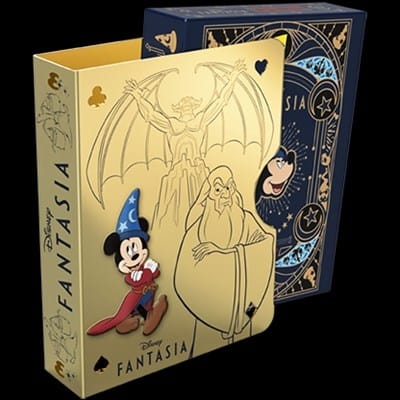 Disney Fantasia Deck with Guard Playing Cards