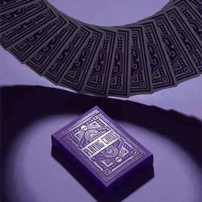 DKNG Purple Wheel Playing Cards Playing Cards