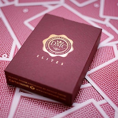 DMC ELITES: ROUGE Marked Deck Playing Cards