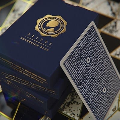 DMC Elites: V4 Sovereign Blue Playing Cards