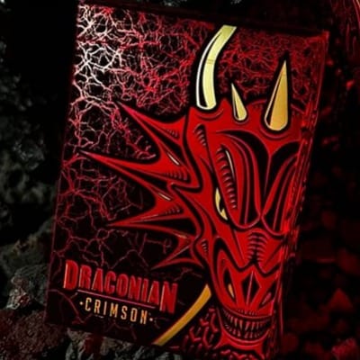 Draconian Crimson Playing Cards Playing Cards