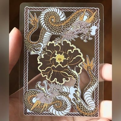 Dragon Transparent Playing Cards Playing Cards