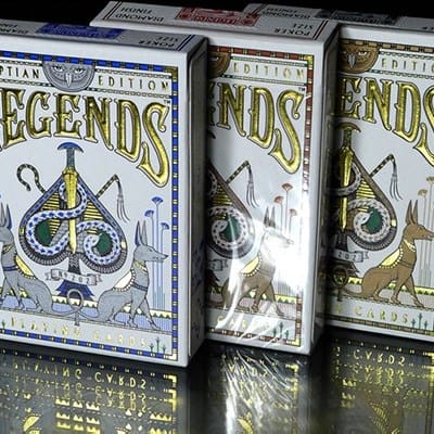 Egypt Legends Playing Cards (Blue) Playing Cards