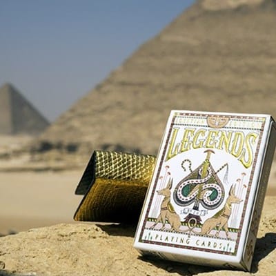 Egypt Legends Playing Cards (Red) Playing Cards