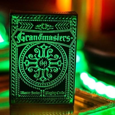 Grandmasters Emerald Princess Foiled Playing Cards Deck of Cards