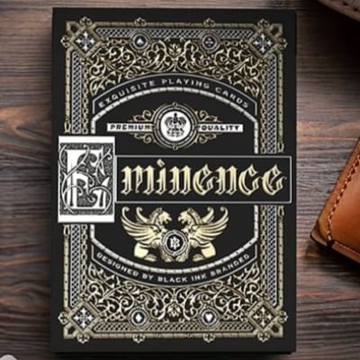 Eminence Obsidian Edition Playing Cards Playing Cards