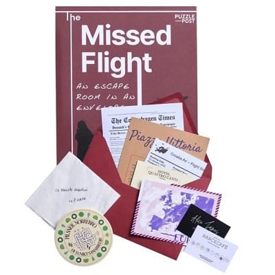Missed Flight Escape Room in an Envelope