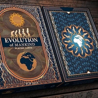 Evolution Of Mankind Playing Cards Playing Cards