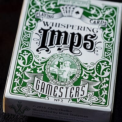 Exclusive Edition Gamesters Playing Cards (Green) Playing Cards