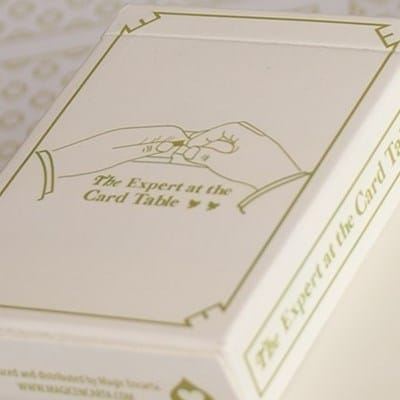 The Expert at the Card Table Playing Cards (White) Playing Cards