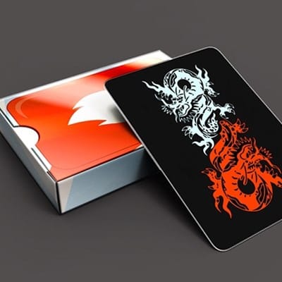 Fire and Ice Playing Cards Playing Cards