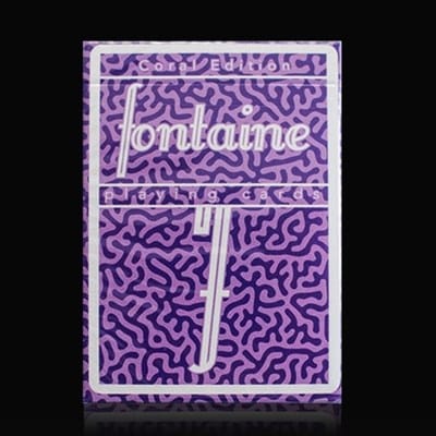 Fontaine Fantasies: Coral Playing Cards