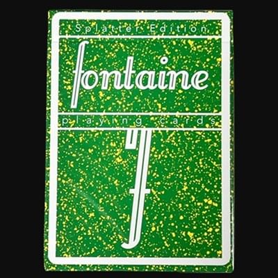 Fontaine Fantasies Splatter Playing Cards