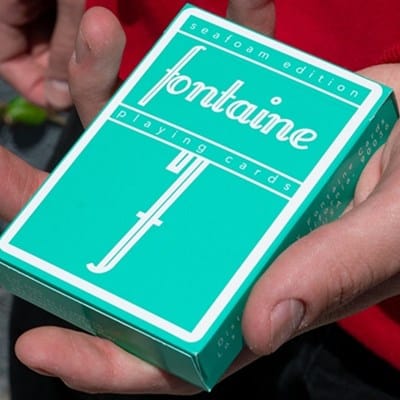 Fontaine Seafoam Playing Cards Playing Cards
