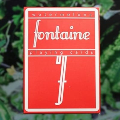 Fontaine Watermelon Playing Cards Playing Cards