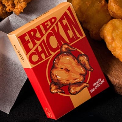 Fried Chicken Playing Cards Playing Cards