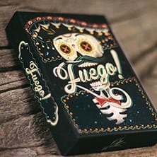Fuego! - Day of the Dead Inspired Playing Cards (Luna Edition) Playing Cards
