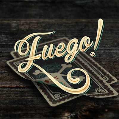 Fuego! - Day of the Dead Inspired Playing Cards (Sol Edition) Playing Cards