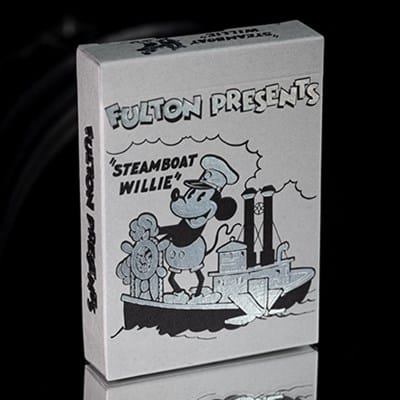 FULTON PRESENTS STEAMBOAT WILLIE PLAYING CARDS Playing Cards