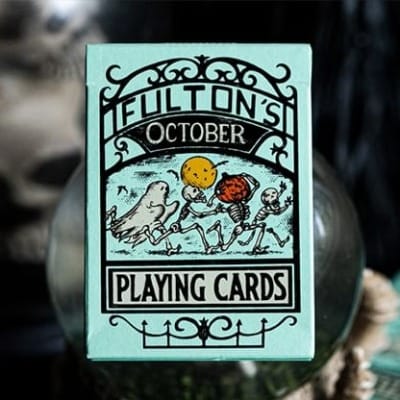Fulton's October UV Glow Green Edition Deck of Cards