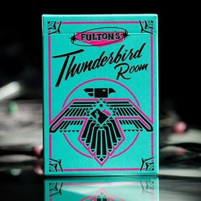 FULTON'S THUNDERBIRD ROOM TURQUOISE EDITION PLAYING CARDS Playing Cards
