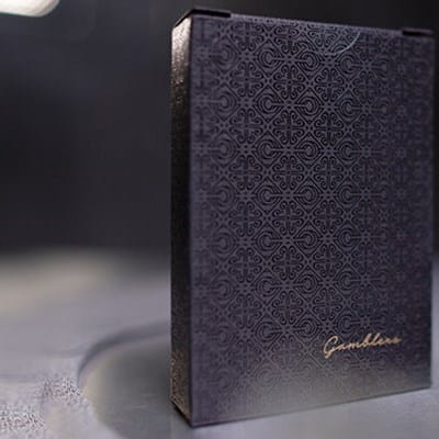 Gambler’s Playing Cards (Borderless Black) Playing Cards