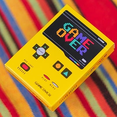 Game Over Playing Cards Playing Cards