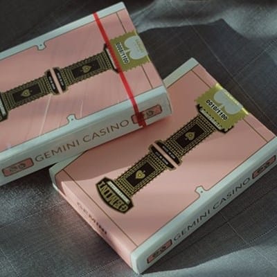 Gemini Casino Pink Playing Cards Playing Cards