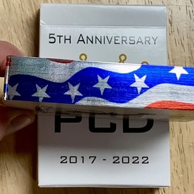 Gilded 5th Anniversary of PlayingCardDecks.com