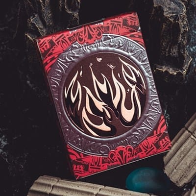 Gilded Atlantis Fire Playing Cards Playing Cards