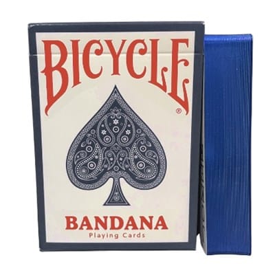 Gilded Bicycle Bandana  Playing Cards Playing Cards