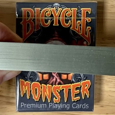 Gilded Bicycle Monster V2 Playing Cards Playing Cards