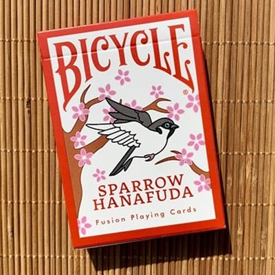 Gilded Bicycle Sparrow Hanafuda Fusion Playing Cards Playing Cards