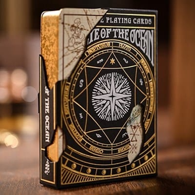 Gilded Eye of the Ocean Astra Polaris Playing Cards Playing Cards