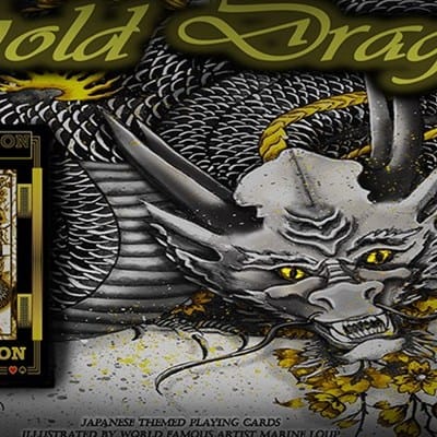 Gold Dragon  Playing Cards Playing Cards