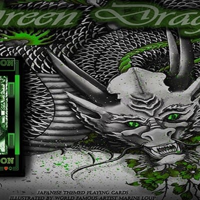 Green Dragon Playing Cards Playing Cards