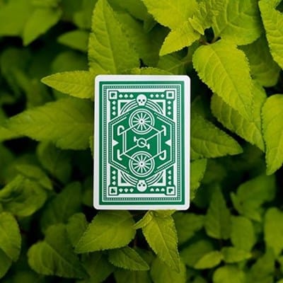 DKNG Green Wheel Playing Cards Playing Cards