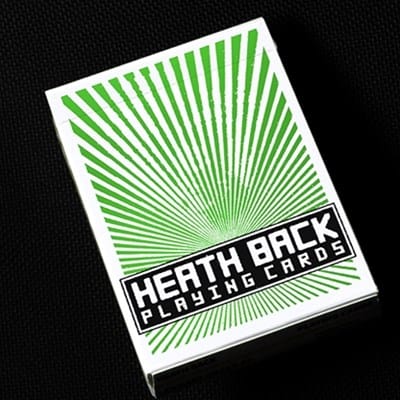 HEATH Back Playing Cards - Lennart Green Edition Playing Cards