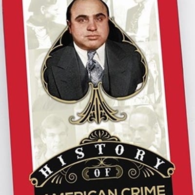 History Of American Crime Playing Cards Playing Cards