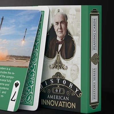 History Of American Innovation Playing Cards Playing Cards