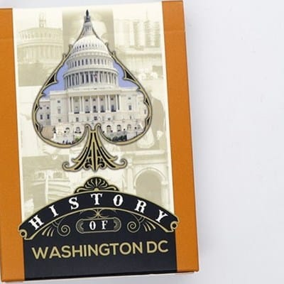 History Of Washington DC Playing Cards Playing Cards