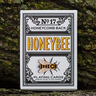 Honeybee V2 Playing Cards (Black) Playing Cards
